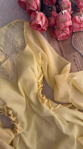 فستان عيد ليموني