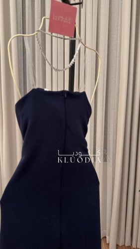 فستان مناسبات توب لون كحلي