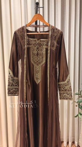 جلابيه رمضانيه أنيقه مع تل