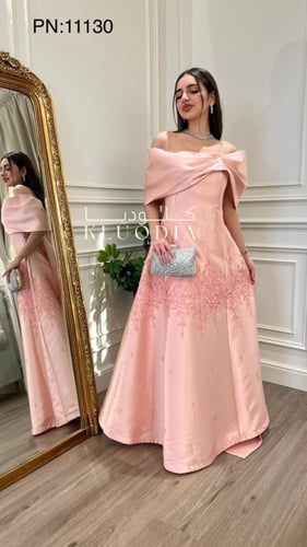 فستان سهره ميكادو مطرز