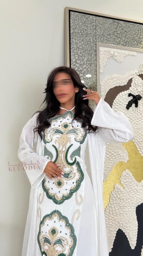 جلابيه انيقه بقطعتين منفصله