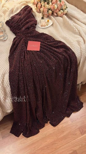 فستان سهره استرتش من فصوص