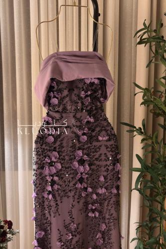 فستان مناسبات مورد اوف شولدر