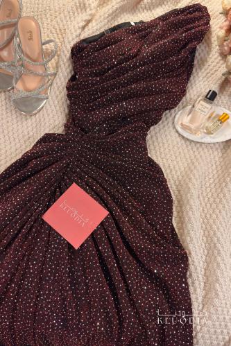 فستان سهره استرتش من فصوص