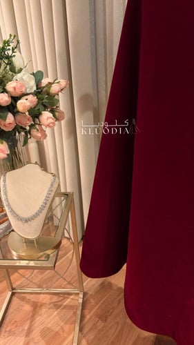 فستان شتوي فخم قطعتين