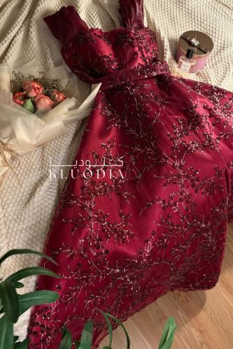 فستان سهره تل مطرز