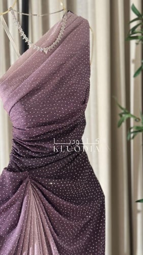 فستان لمعه انيق