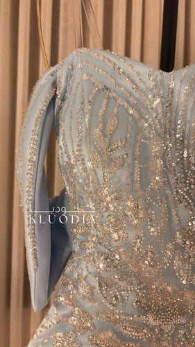 فستان سهره فخم اوف شولدر