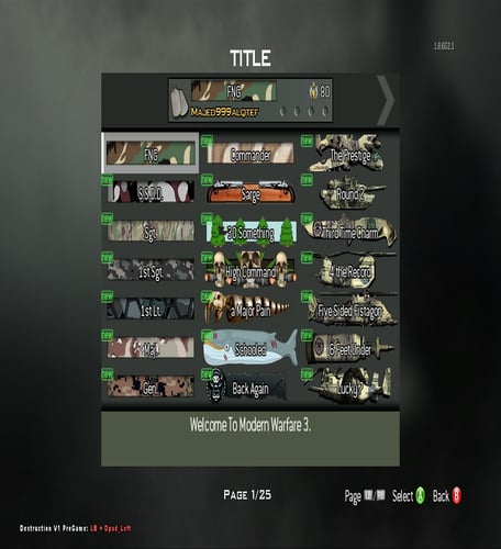 تعديل للعبة Call of Duty Modern Warfare 3