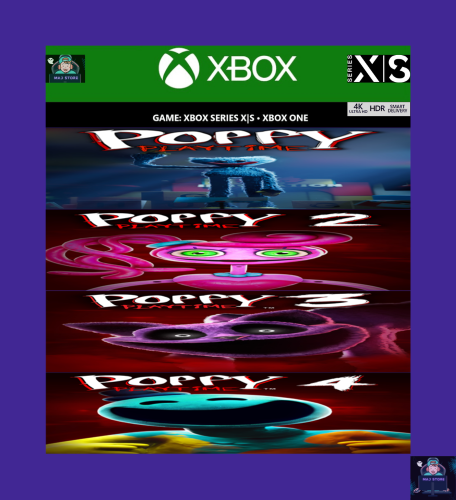 Poppy Playtime Chapter 1 & 2 & 3 & 4