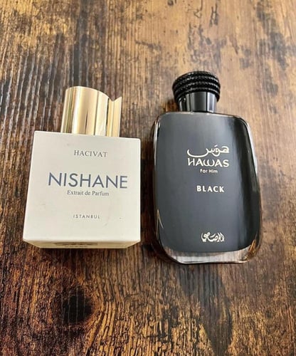 عطر الرصاصي هوس بلاك او دو برفيوم ( بديل نيشان هاش...