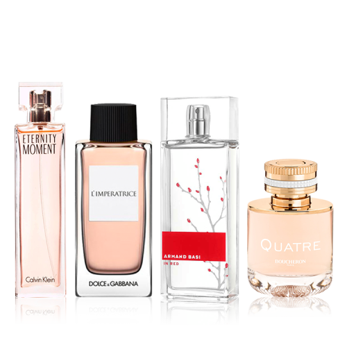 مجموعة ليلك 4 عطور أحجام كبيره