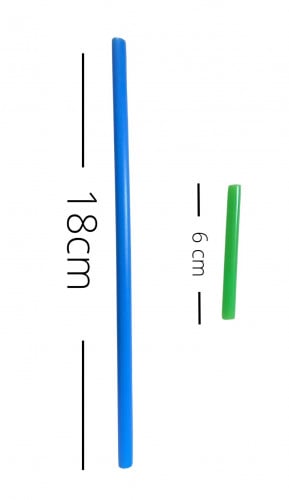 لعبة البناء بالاعواد ( بناء القش ) عدد 100 قطعة