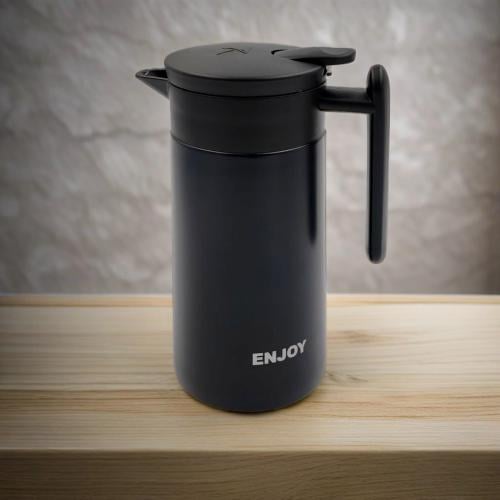 ترمس شاي استيل 860 مل اسود