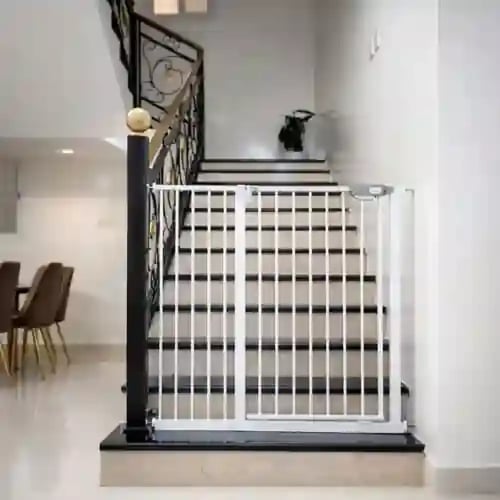 حاجز درج امان للاطفال ارتفاع 103سم و قابل للزيادة...