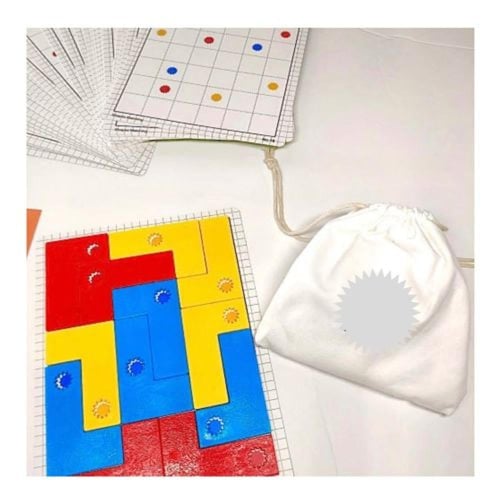 لعبة بزل تركيب العاب العقل و التفكير المنطقي الخشب...