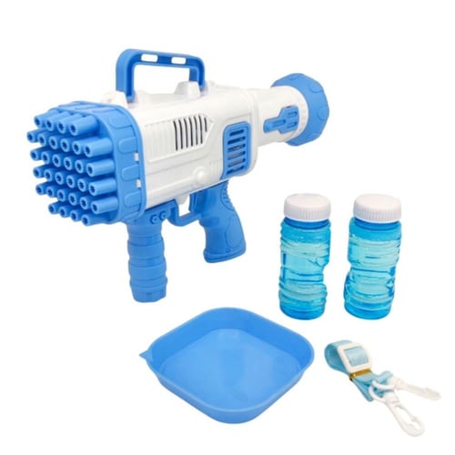 مسدس فقاعات الماء 32 فتحه رشاش فقاعات بازوكا لون ع...