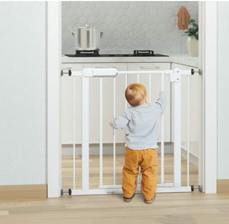 حاجز درج و باب امان للأطفال ارتفاع 103سم و العرض 8...
