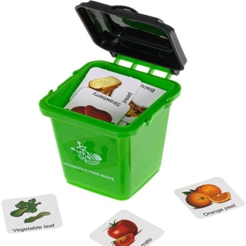 لعبة تصنيف النفايات لعبة تعليم مبكر