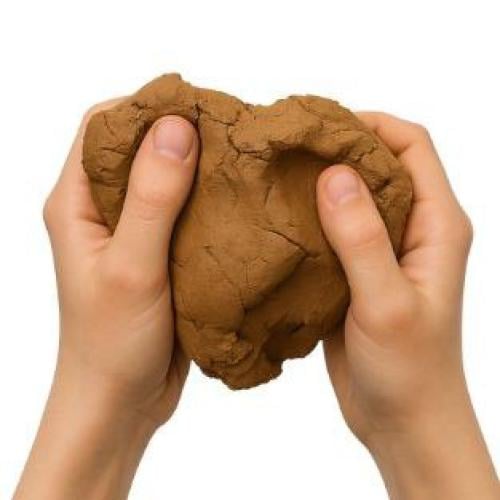 عجينة تشكيل طين جاف للاطفال طين إضافي لعجلة الفخار