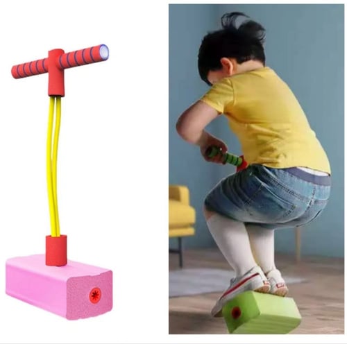 نطيطة المرح عصا القفز لعبة رياضية المقاس الكبير ال...