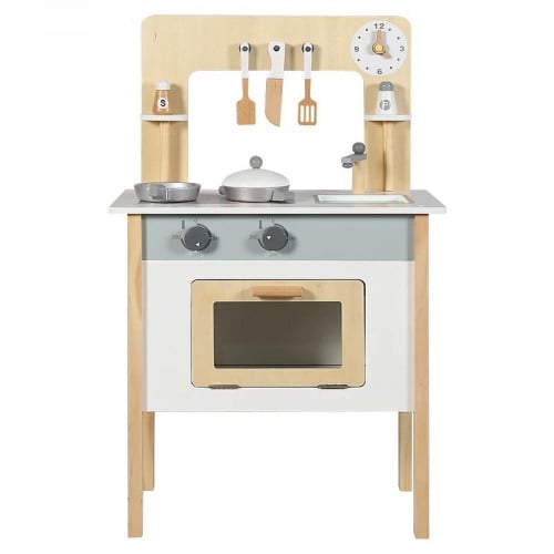 مطبخ اطفال خشبي مع الادوات