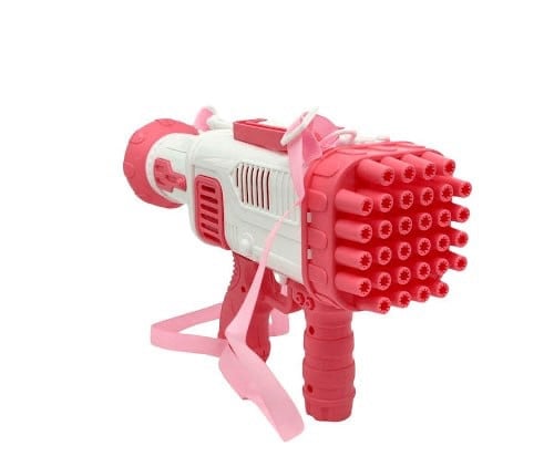 مسدس فقاعات الماء 32 فتحه رشاش فقاعات بازوكا لون ع...
