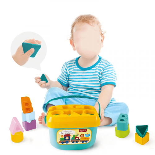 لعبة مكعبات بناء تعليمية للاطفال