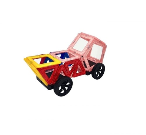 لعبة مغناطيس 78 قطعة تركيب وبناء تعليمية للاطفال ب...