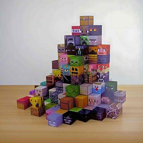 مكعبات ماين كرافت مغناطيسية 96 قطعة