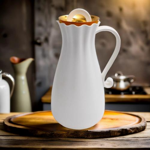 ترمس ايفر لين - شاي وقهوة 1 لتر ابيض