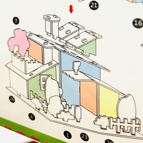 لعبة بزل تلوين ثلاثية ابعاد 3D