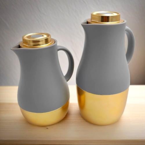 طقم ترامس ماريانا - شاي وقهوة 1 لتر/500 مل رصاصي م...