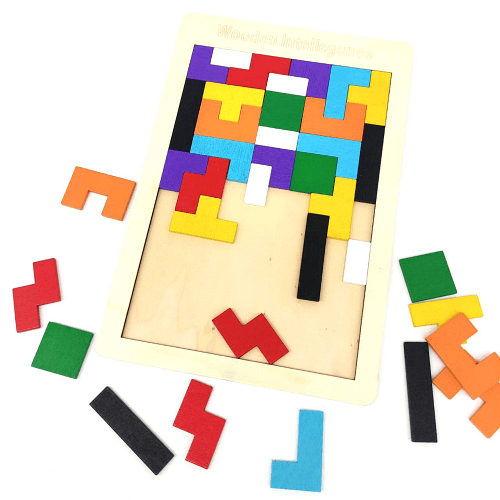 لعبة تيتريس خشبية
