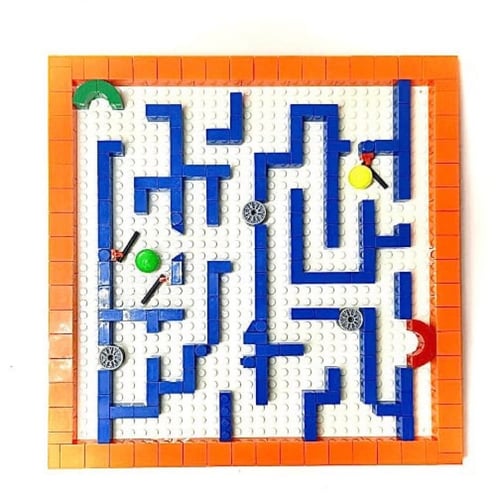 لعبة بناء متاهة