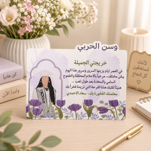 شهادة بثم تخرج