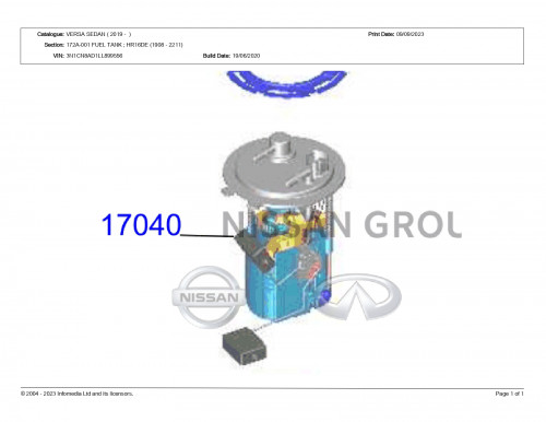 عوامة بنزين صني المكسيكية 2020/2022
