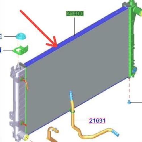 رديتر ماء نيسان التيماء 2019/2024 اصلي وكالة