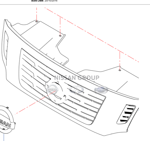 شبك نفارا رصاصي أصلي وكالة 2016/2021