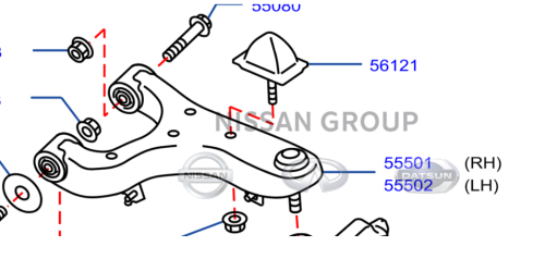 مقص خلفي فوق نيسان باترول