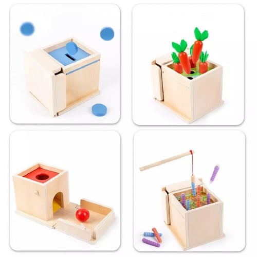 صندوق لعب 4 في 1 المهارات المتعددة Play Box 4 in 1