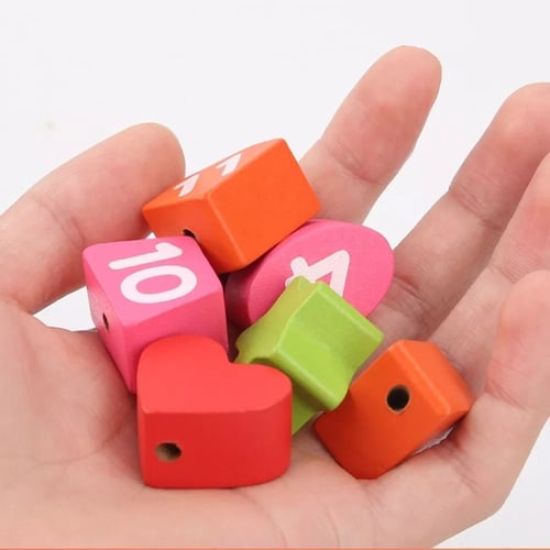 لعبة الساعة الخشبية | Wooden Clock