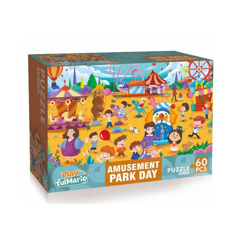بازل مدينة الملاهي 60 قطعة | Amusement Park Puzzle...