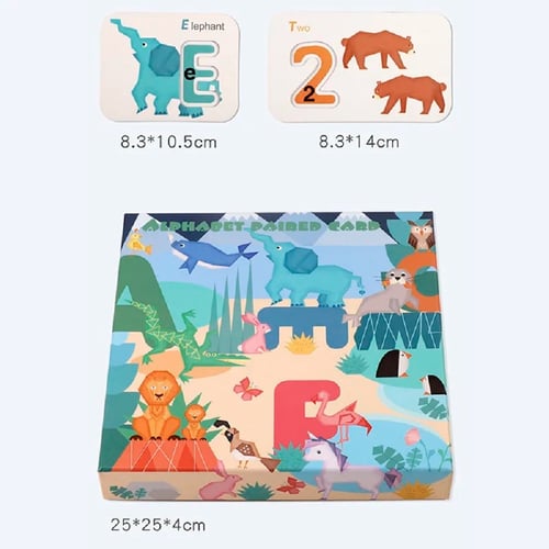 بطاقات التعليم المبكر اللاحرف والارقام الانجليزية...