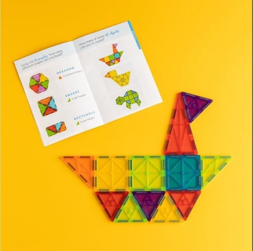 مكعبات البناء المغناطيسية 120 قطعة | 120ps Magneti...