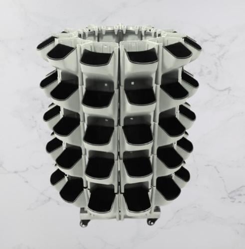 مركن زراعي دائري متحرك - قاعدة ستانلستيل