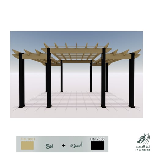 برجولا خشب - توكيو