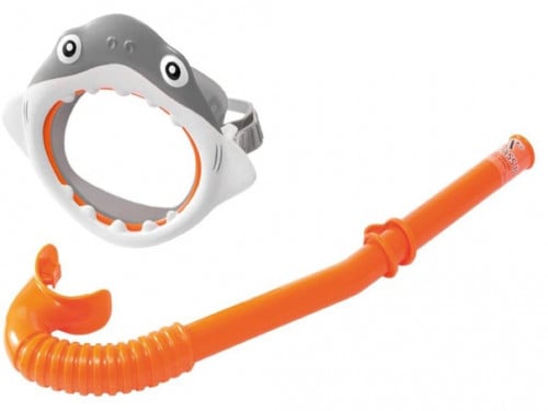 قناع غوص المسابح شكل قرش