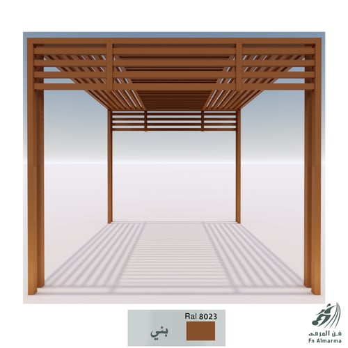 برجولا حديد-سكوير