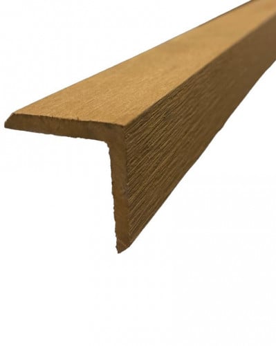 اطراف الواح كلادينج جداري لون بني فاتح